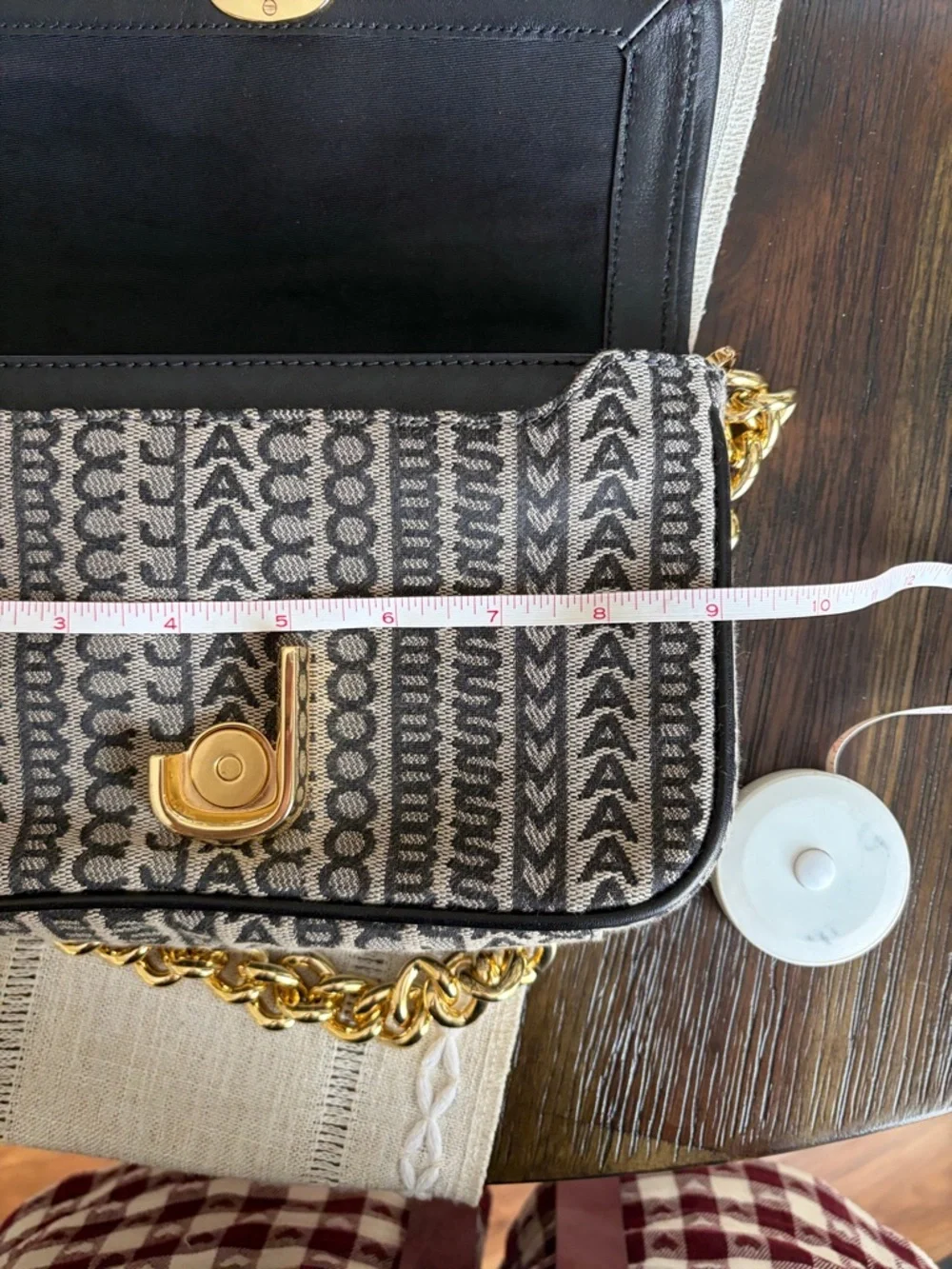 Marc Jacobs monogram J Marc shoulder bag - Picture 11 of 12